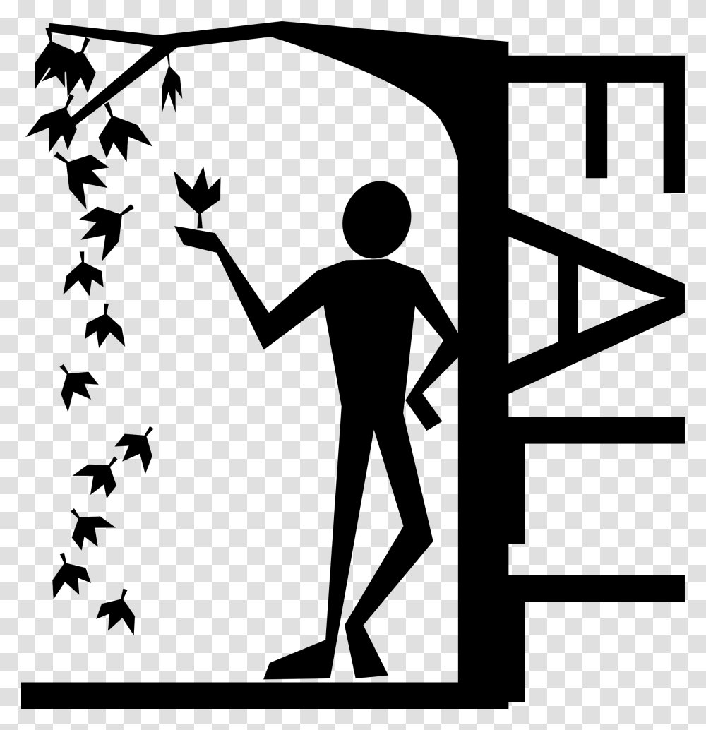 Autumn Clip Art Nature Seasons Clipart Black And White, Gray, World Of Warcraft Transparent Png