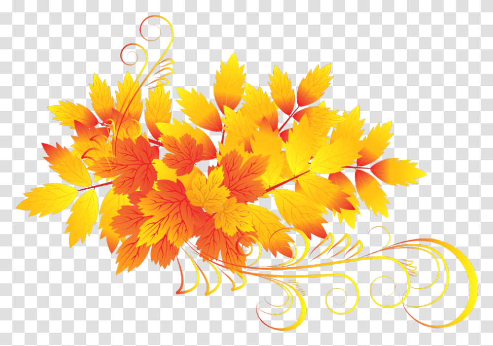 Autumn Clipart Download Fall Clipart Background, Leaf, Plant, Pattern Transparent Png