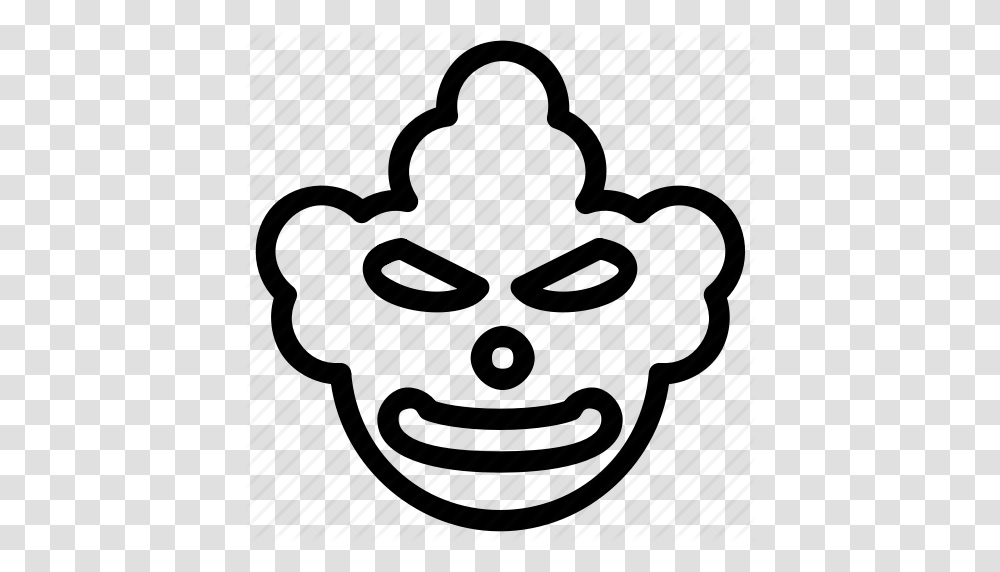 Autumn Clown Face Halloween Holidays Mask Scary Icon, Robot, Piano, Leisure Activities, Musical Instrument Transparent Png