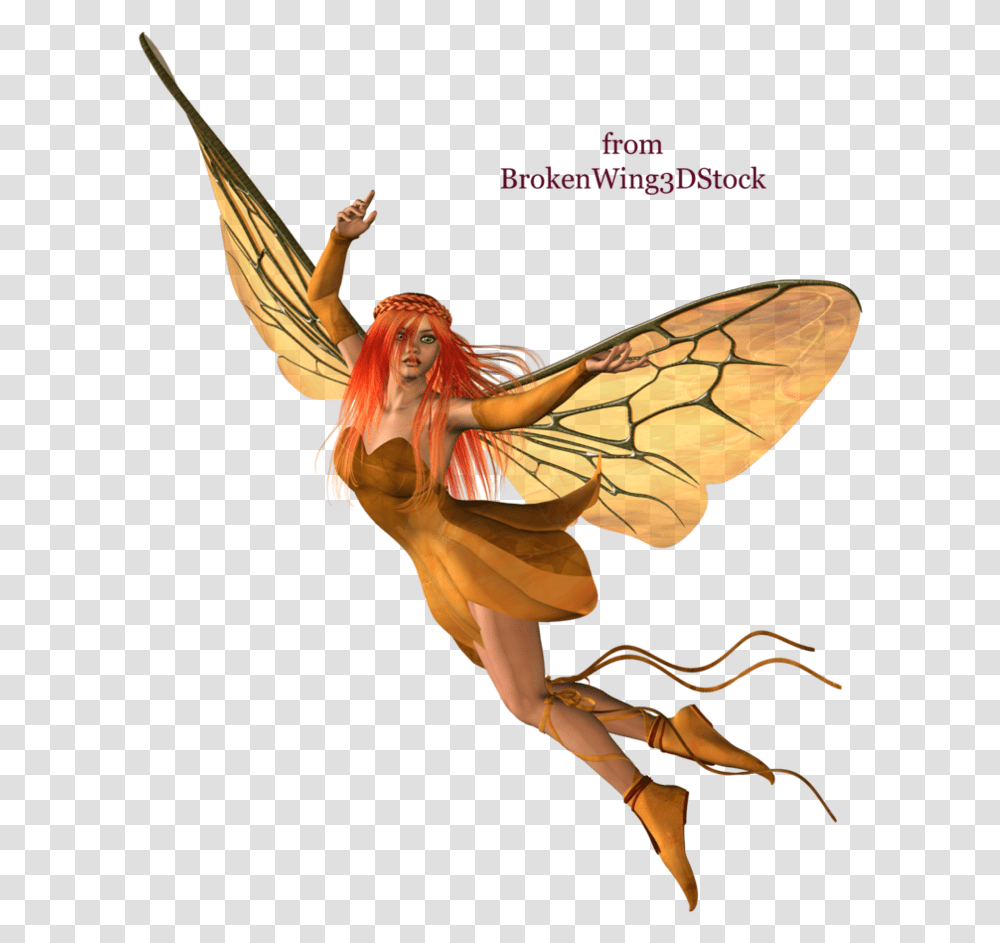 Autumn Fairy Brokenwing Fairy Background, Person, Human Transparent Png