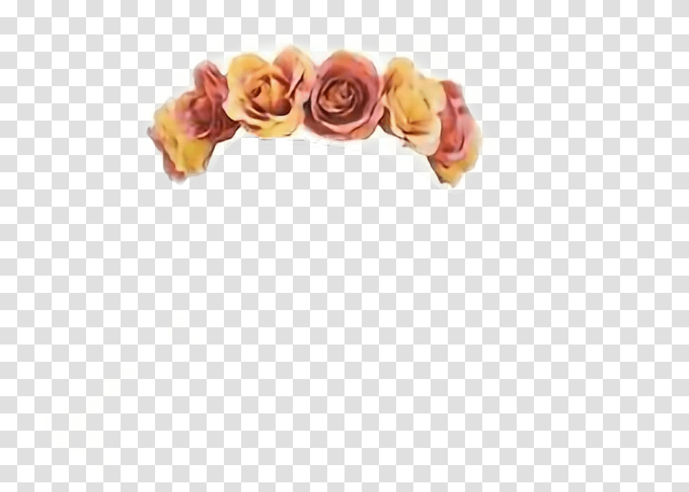 Autumn Fall Roses Flowercrown Crown Flower Crown Cut Out, Plant, Blossom, Person, Human Transparent Png