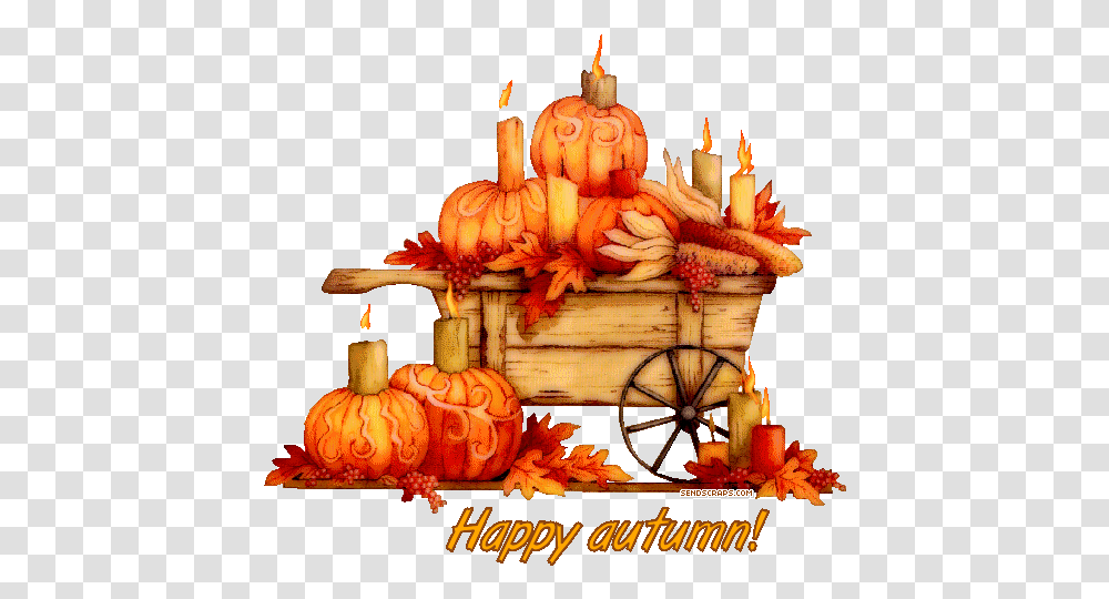 Autumn Images Greetings And Pictures For Whatsapp, Transportation, Vehicle, Pumpkin, Vegetable Transparent Png