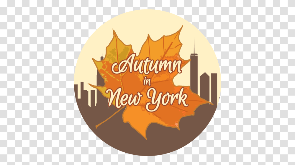 Autumn In New YorkStyle Max Width New York City Skyline, Plant, Coin, Money Transparent Png