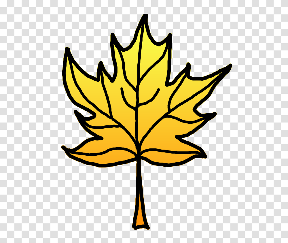 Autumn Leaf Outline, Plant, Maple Leaf, Lamp, Tree Transparent Png