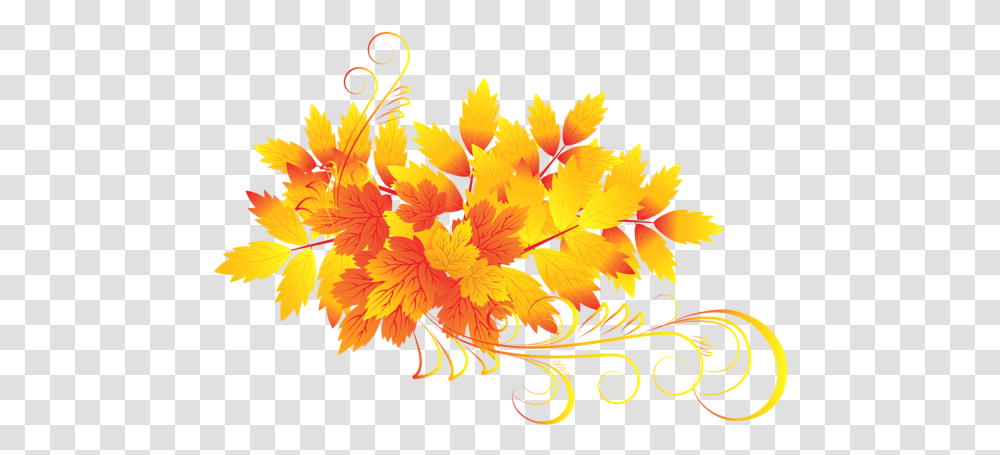 Autumn Leaves Clipart Background Autumn Clipart, Graphics, Floral Design, Pattern, Leaf Transparent Png