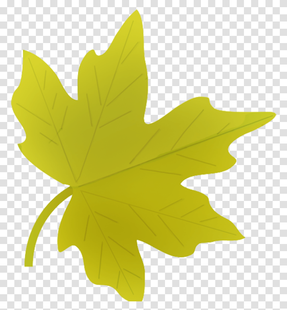 Autumn Leaves Clipart Fall Clip Green Fall Leaf Clipart, Plant, Maple Leaf, Tree Transparent Png