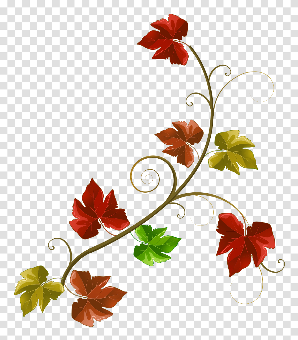 Autumn Leaves Decoration Clipart, Leaf, Plant, Floral Design Transparent Png