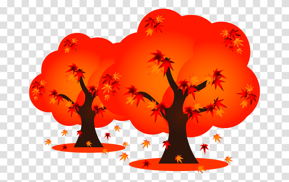 Autumn Leaves Maple Trees Clipart, Leaf, Plant, Halloween Transparent Png