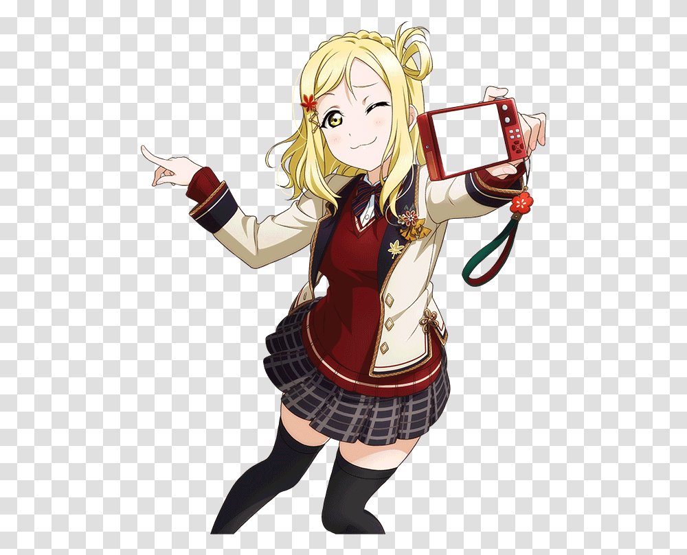Autumn Mari For You Photoshop To Your Hearts Love Live Card Edits, Person, Costume, Manga Transparent Png