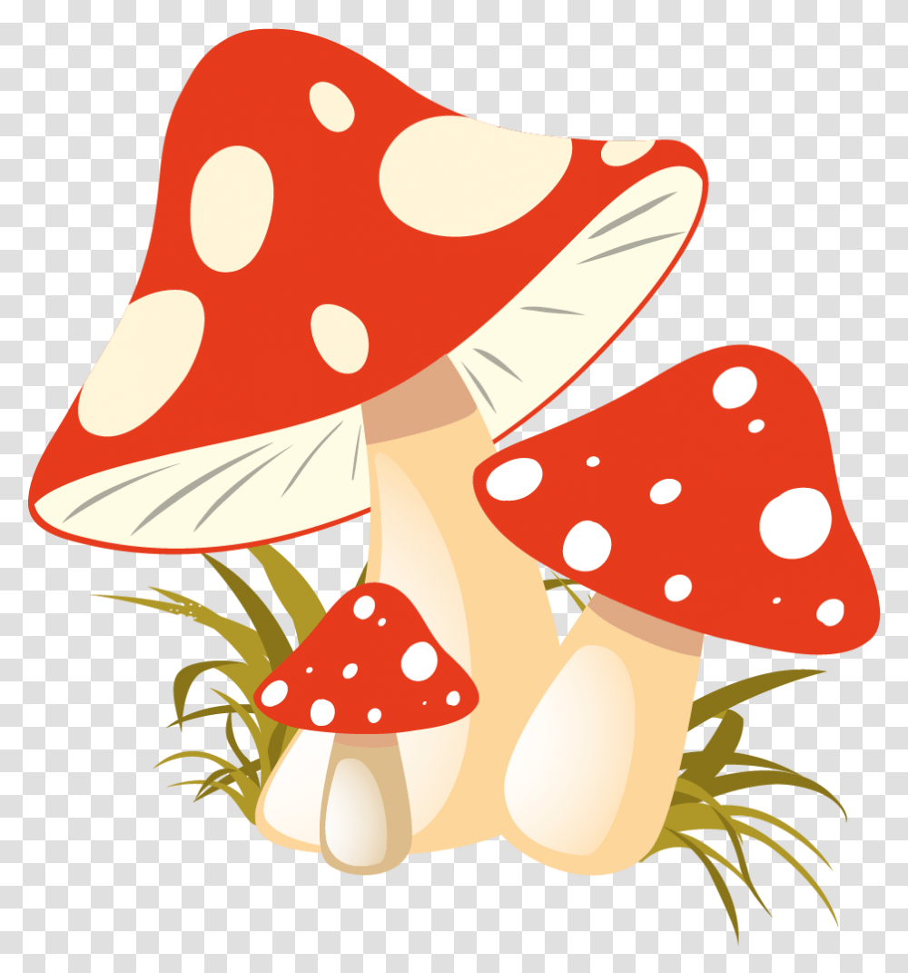 Autumn Mushroom Clipart, Agaric, Plant, Fungus, Amanita Transparent Png