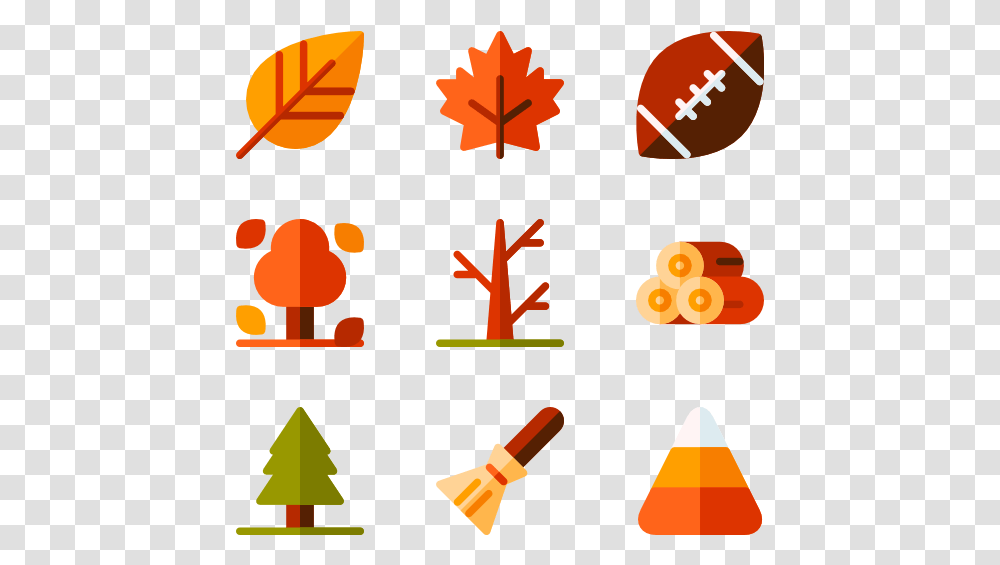 Autumn Small Maple Leaf Icon, Plant, Triangle Transparent Png