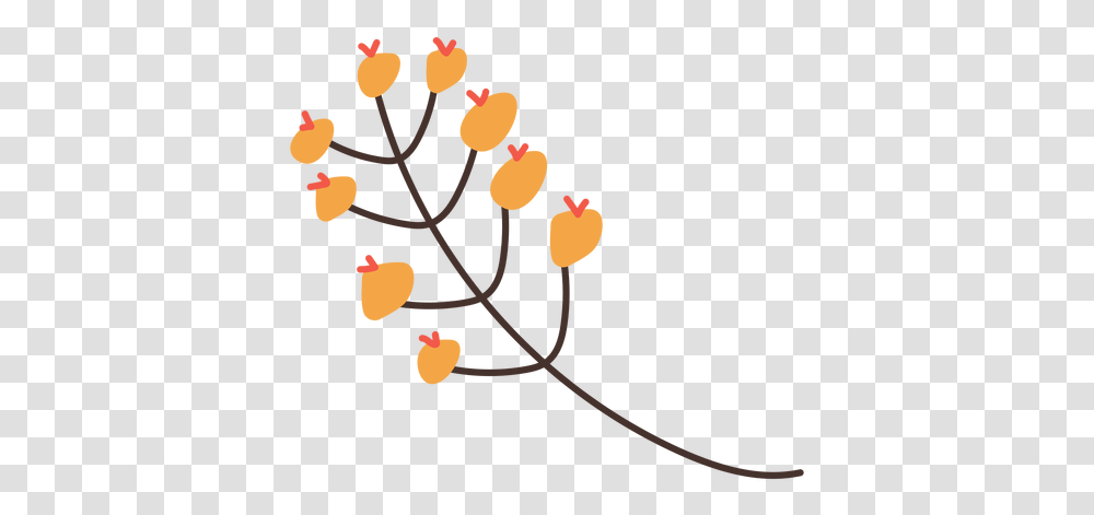 Autumn Tree Branch Cartoon & Svg Vector File Dibujo Hojas De, Chandelier, Lamp, Plant, Flower Transparent Png