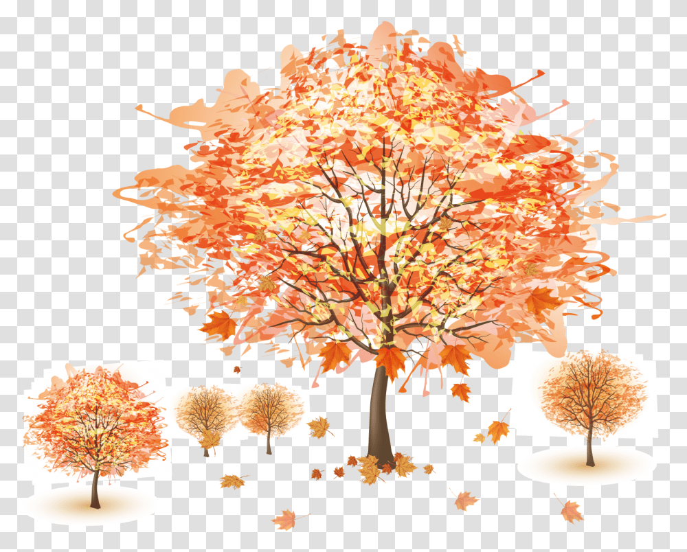Autumn Tree Royalty Free Autumn Tree Background Ppt, Plant, Maple, Chandelier, Lamp Transparent Png