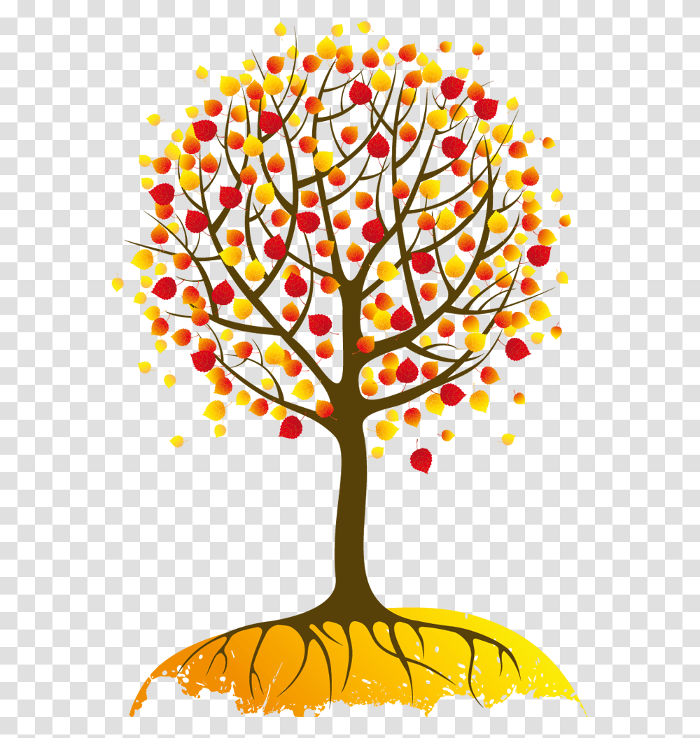 Autumn Trees Vector Download Clip Art Falling Leaves, Paper, Rug, Confetti Transparent Png