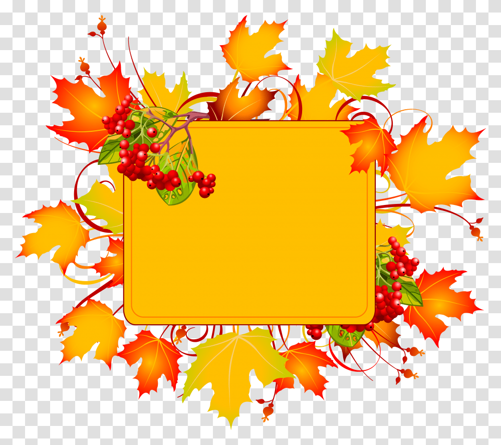 Autumn Vector Clipart Download Thank You Clip Art Fall, Leaf, Plant, Tree Transparent Png