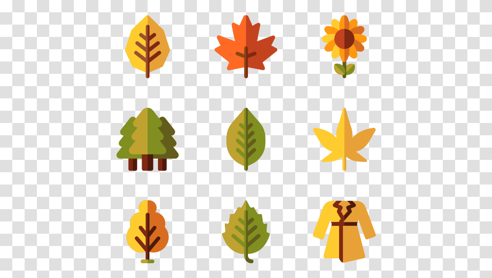 Autumn Web Design Elements Inspiration Halloween Leaf Icon, Plant, Tree, Poster, Advertisement Transparent Png