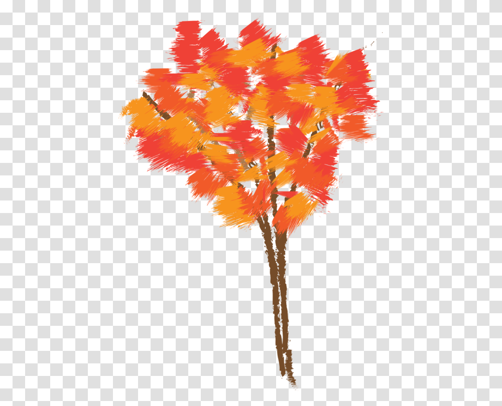 Autumnplantleaf Clipart Royalty Free Svg Color Drawing Tree Autumn, Maple, Maple Leaf Transparent Png
