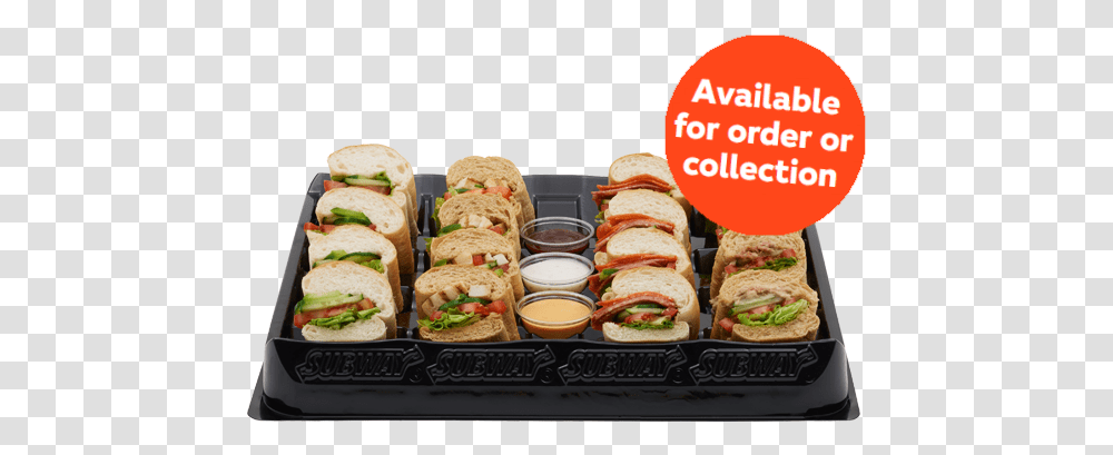 Available For Delivery Or Collection Subway Platters Uk, Lunch, Meal, Food, Sweets Transparent Png