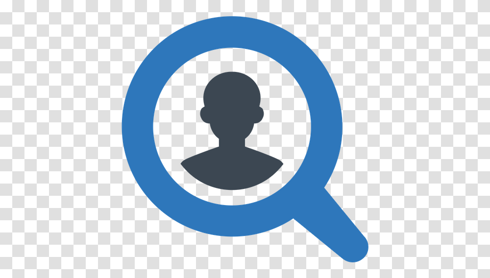 Available In Svg Eps Ai Icon Fonts Blue Search Person Icon, Label, Text, Logo, Symbol Transparent Png