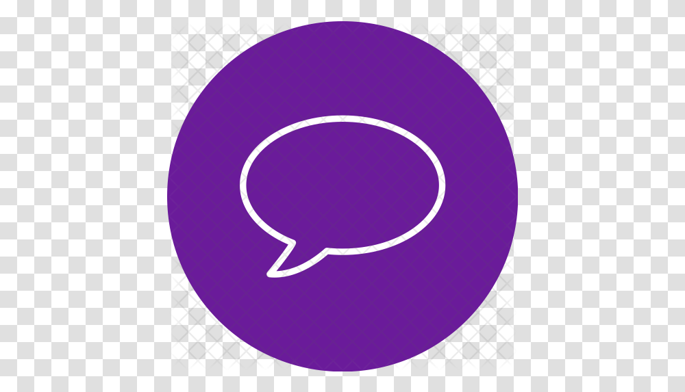 Available In Svg Eps Ai Icon Fonts Chat Icon Purple, Balloon, Meal, Food, Dish Transparent Png