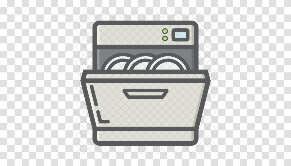 Available In Svg Eps Ai Icon Fonts Dishwasher Machine Icon, Label, Text, Appliance, Furniture Transparent Png