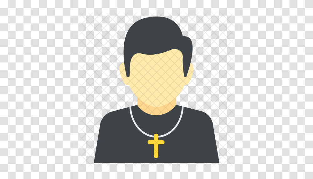 Available In Svg Eps Ai Icon Imagen De Una Persona Religiosa, Priest, Bishop, Clothing, Apparel Transparent Png