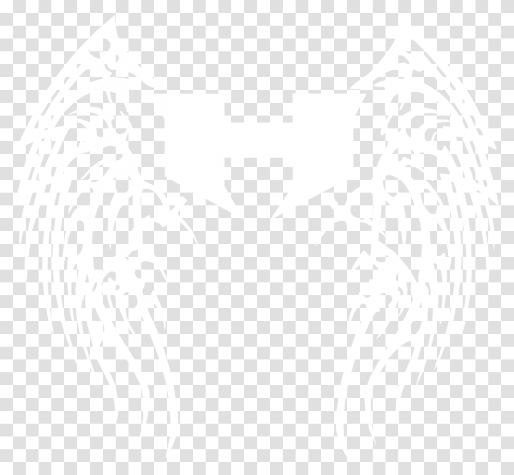Available Sizes Tribal Angel Wings, Emblem, Logo, Trademark Transparent Png