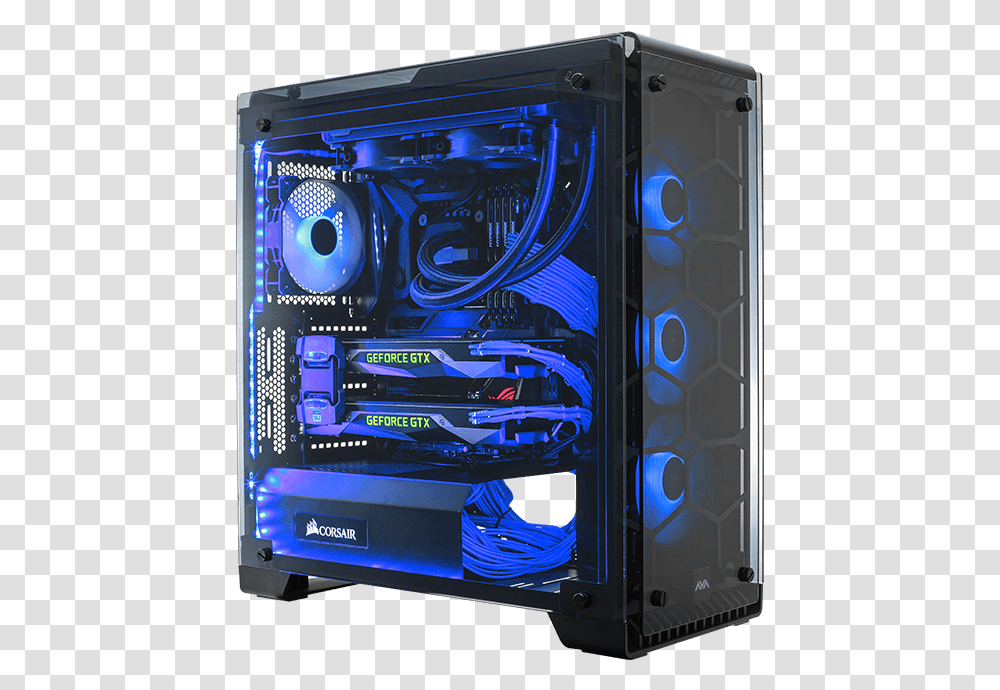 Avant Garde Gaming Pc, Computer, Electronics, Computer Hardware, Electronic Chip Transparent Png
