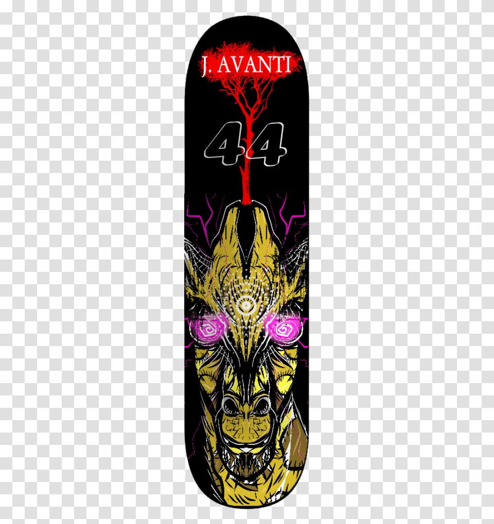 Avanti Crazy Eyes Skateboard Deck, Lighting, Pattern Transparent Png