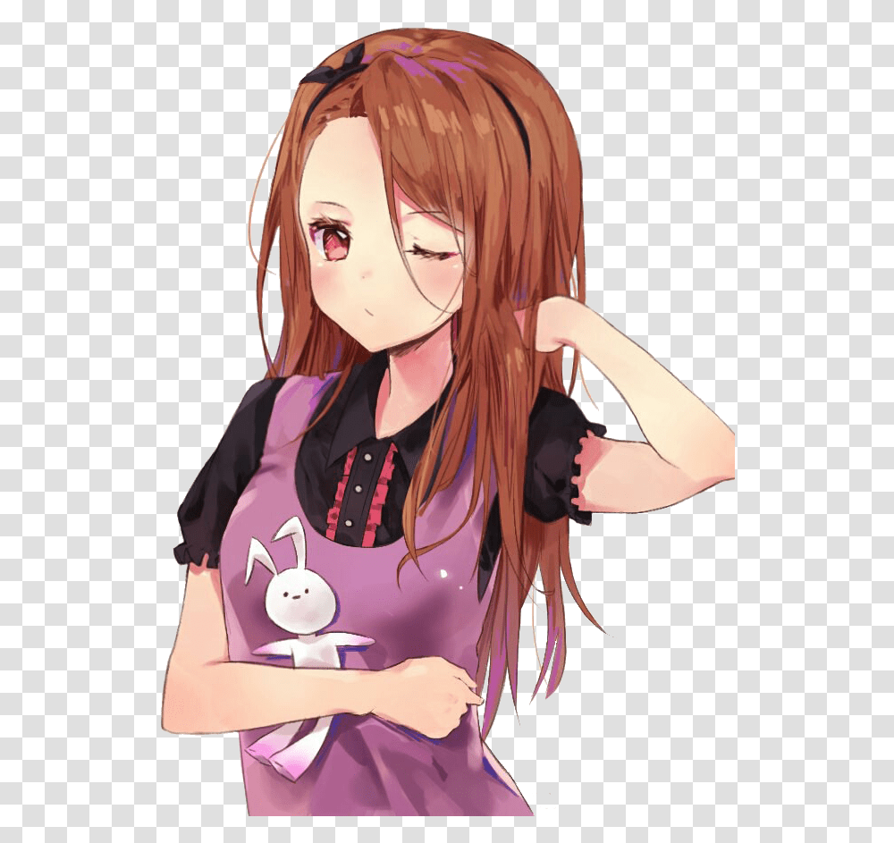 Avatan Plus Anime Smart Girl, Person, Human, Clothing, Apparel Transparent Png