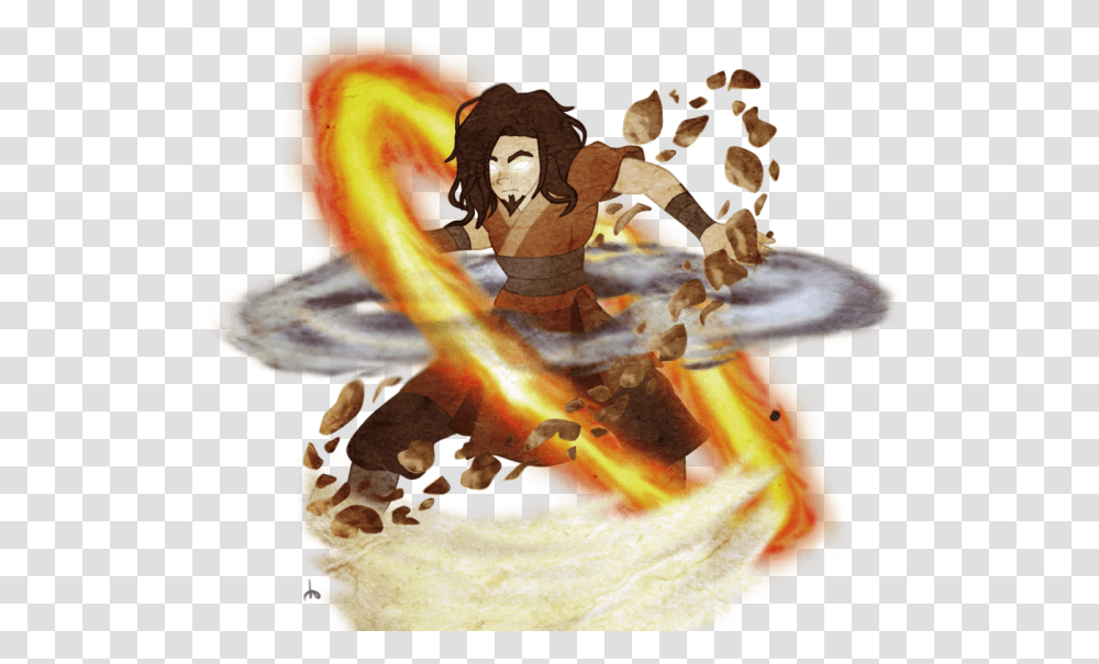 Avatar Aang Avatar Wan In Action Wc509 Last Airbender Avatar State, Fire, Flame, Animal, Food Transparent Png