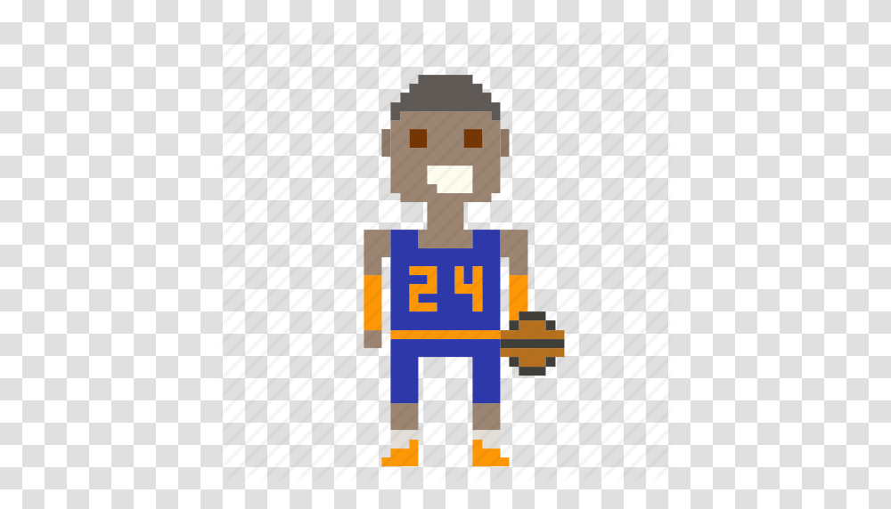 Avatar Basketball Basketball Player Man Person Pixels Icon, Minecraft, Robot, Seagull Transparent Png