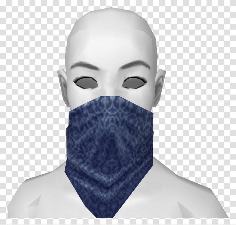 Avatar Blue Bandana Mask Bandana Face Mask, Apparel, Headband, Hat Transparent Png