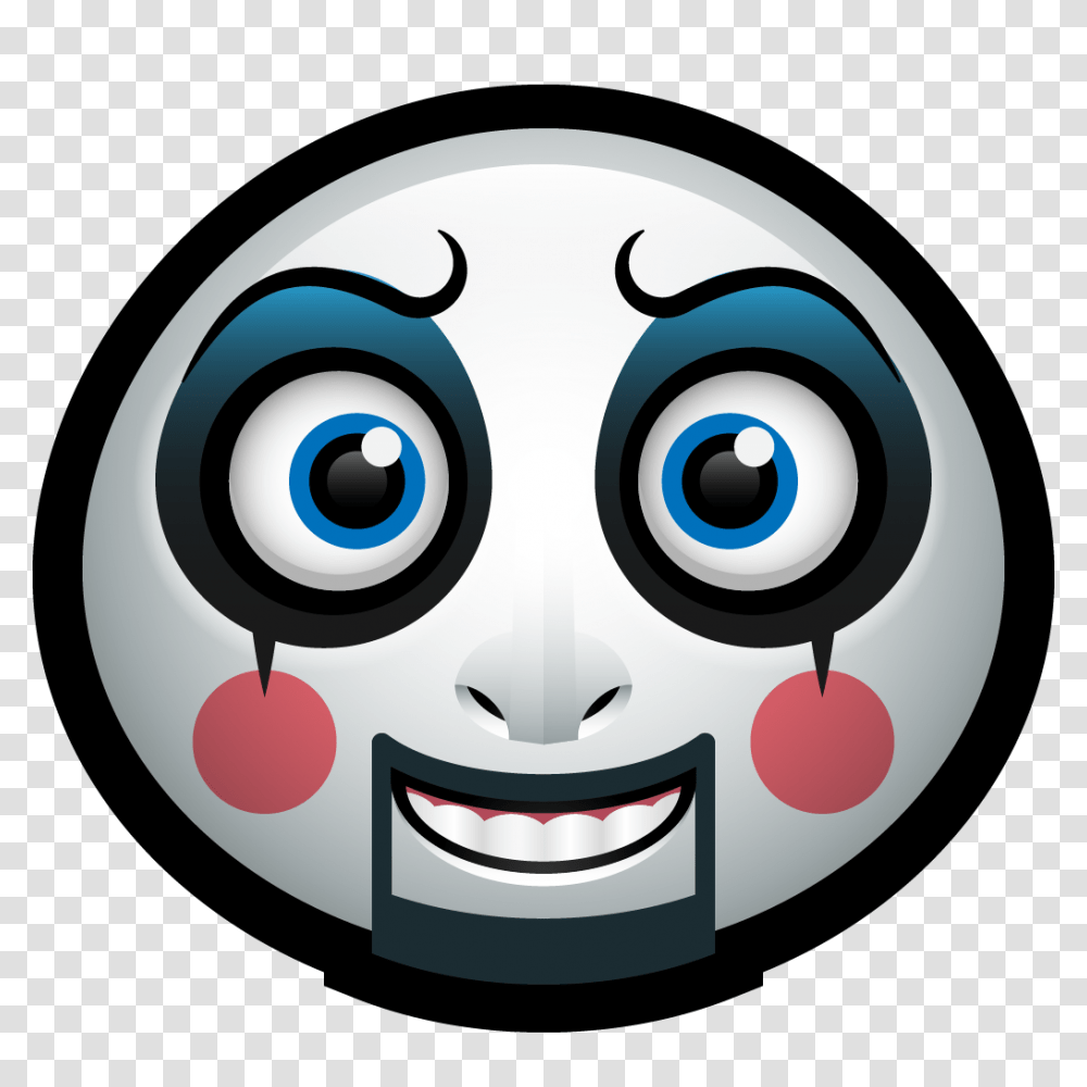 Avatar Capt Clown Emoticon Funny Mask Spaulding Icon, Face, Head Transparent Png