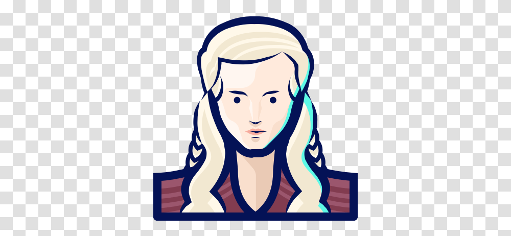 Avatar Character Dragon Got Unburned Icon Game Of Thrones Character Icons, Person, Face, Outdoors, Female Transparent Png