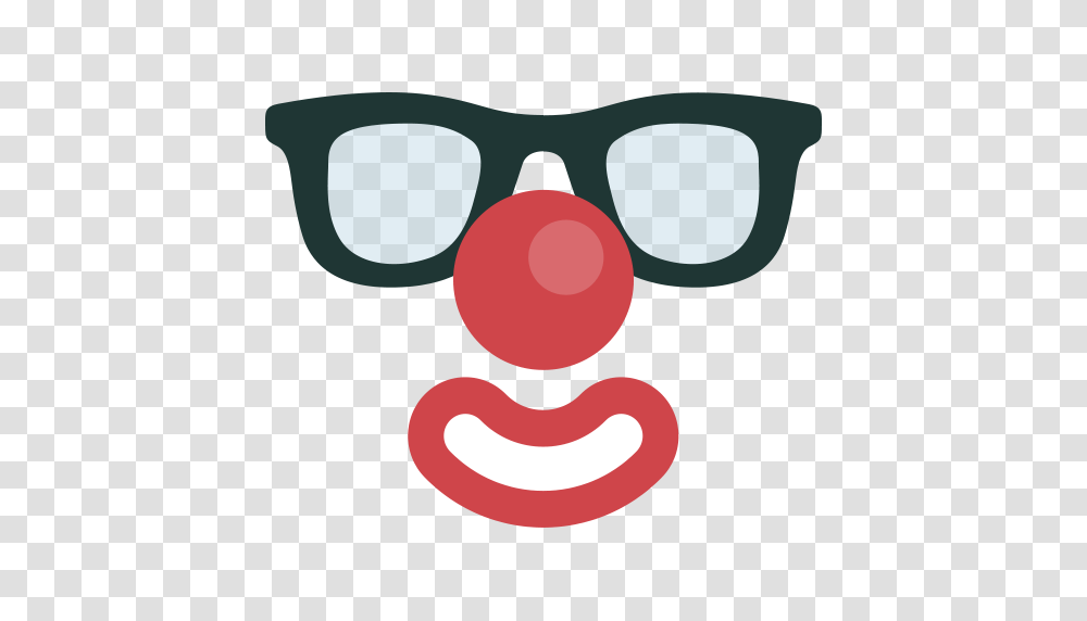 Avatar Clown Face Glasses Human Man Mask Icon, Teeth, Mouth, Lip Transparent Png