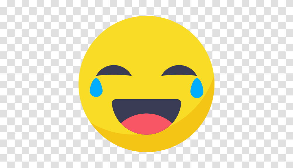 Avatar Cry Face Laugh Lol Smile Smiley Icon, Pac Man, Logo, Trademark Transparent Png