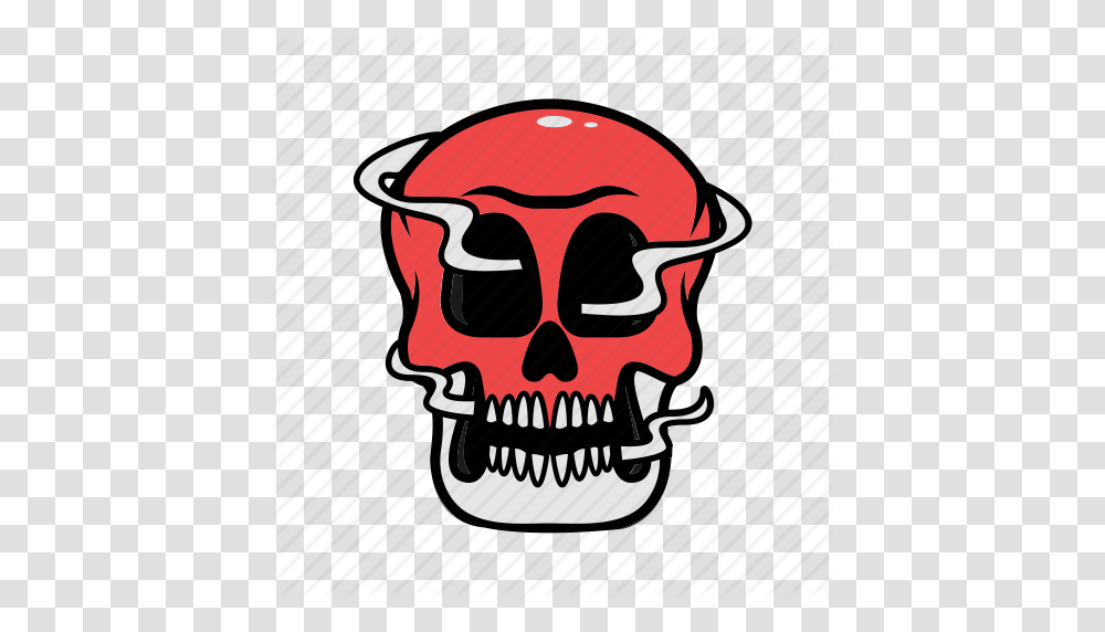 Avatar Face Halloween Skull Smoke Icon, Teeth, Mouth, Label Transparent Png