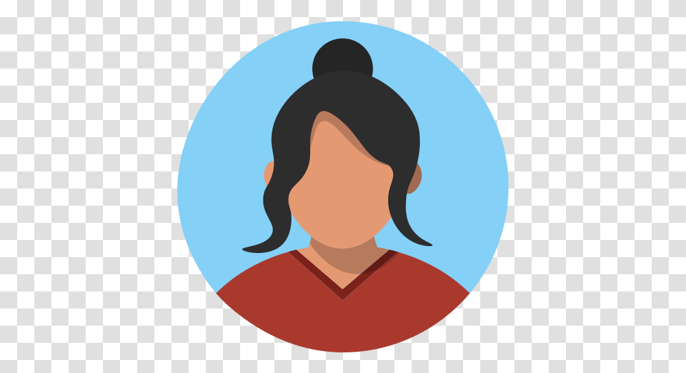 Avatar Female Woman Person People White Tone Free Icon Mujer Icono De Persona, Face, Outdoors, Nature, Photography Transparent Png