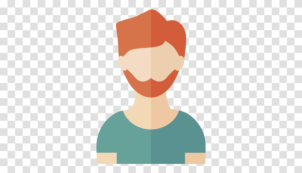 Avatar Ginger Occupation Icon Ginger Person Icon, Clothing, Neck, Head, Face Transparent Png