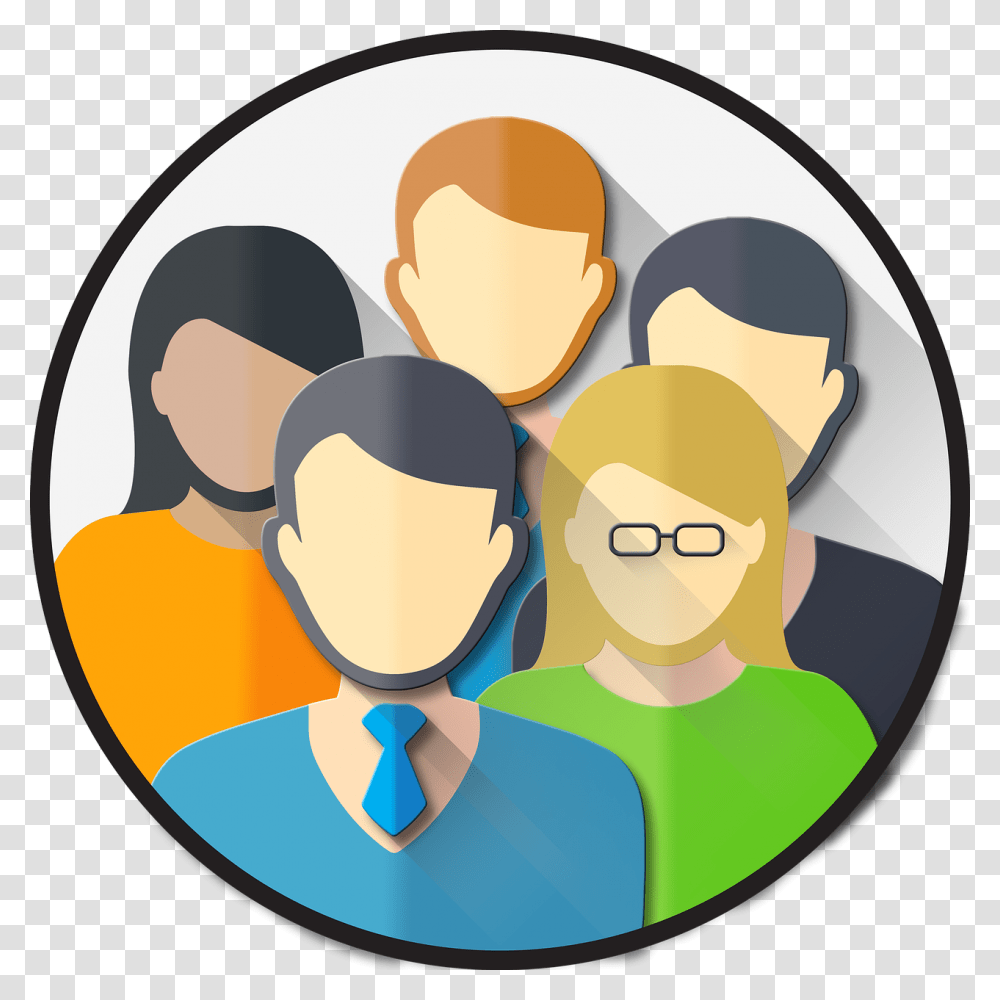 Avatar Group Icon Image Icon Group, Disk, Word, Dvd, Face Transparent Png