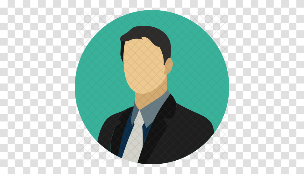Avatar Icon Ceo Icon, Person, Human, Art, Tie Transparent Png