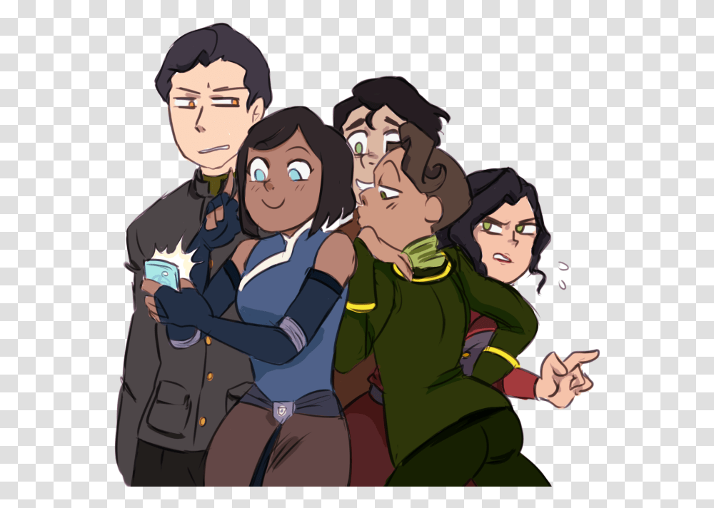 Avatar Korra And Prince Wu, Person, Human, People, Family Transparent Png