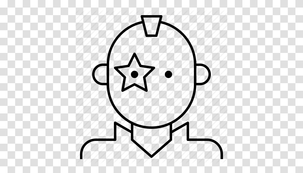 Avatar Man Mohawk Punk Rock Singer Star Icon, Sphere, Astronomy, Outer Space Transparent Png