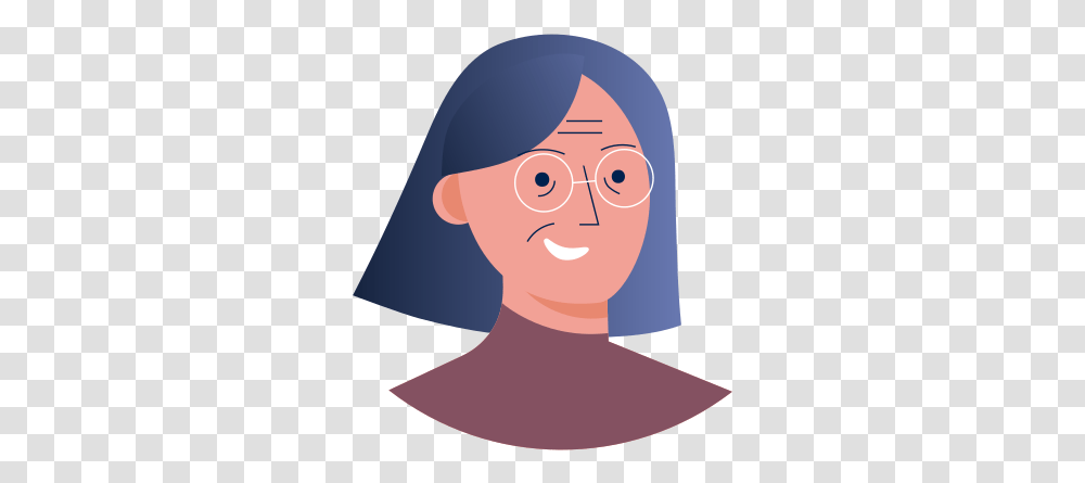 Avatar People Old Woman Grandmother For Adult, Head, Face, Female, Jaw Transparent Png