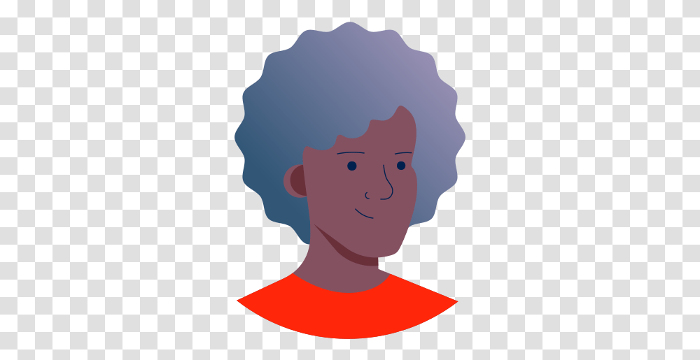 Avatar People Woman Graying Black Hair Design, Face, Head, Photography, Portrait Transparent Png