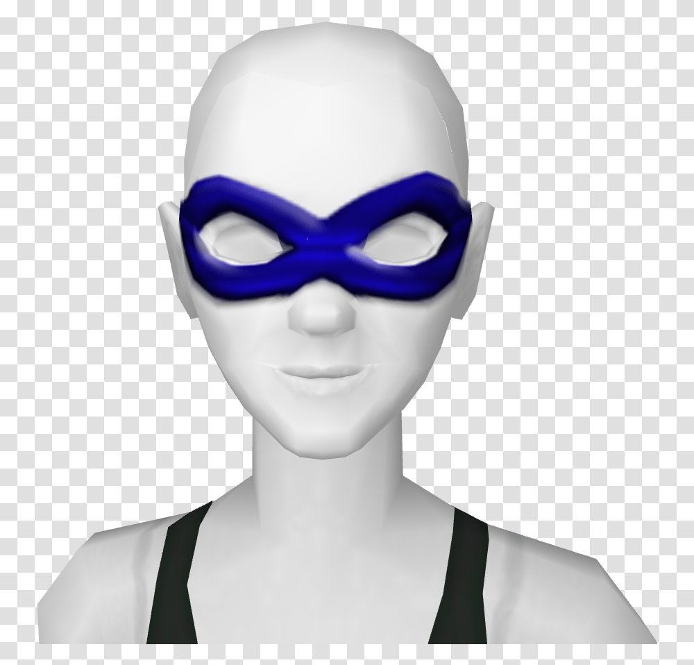 Avatar Tmnt Leonardo Mask Half Angel Halo, Face, Person, Costume, Head Transparent Png