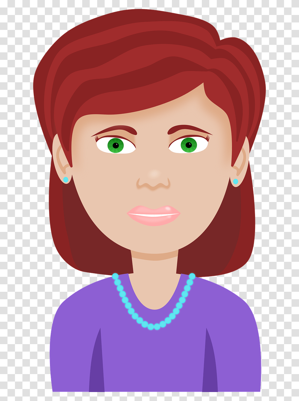 Avatar Woman Female Free Picture Woman Avatar Cartoon, Face, Person, Human, Accessories Transparent Png