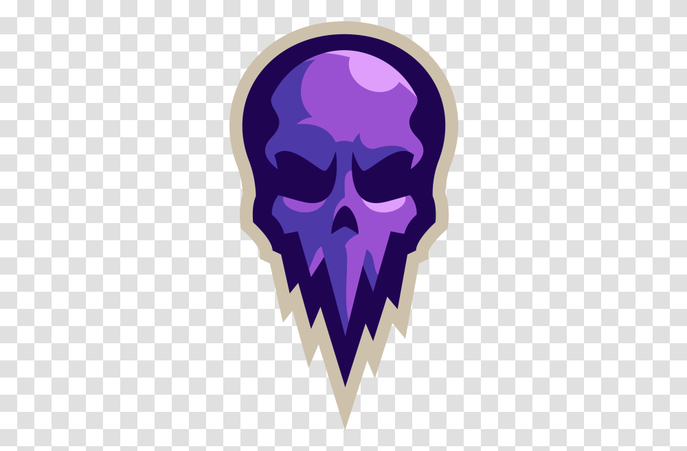 Avatars Mascots Illustrations Purple Skull, Poster, Advertisement, Graphics, Art Transparent Png