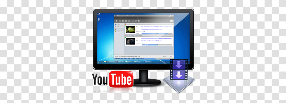 Avcware Download Youtube Video Youtube Hd Video Downloader, Computer, Electronics, Monitor, Screen Transparent Png